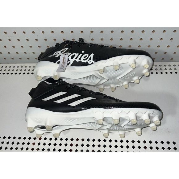 Adidas Freak 22 Texas A&M PE Mens Football Cleats Size 13 Black White HQ6395 - Picture 5 of 9